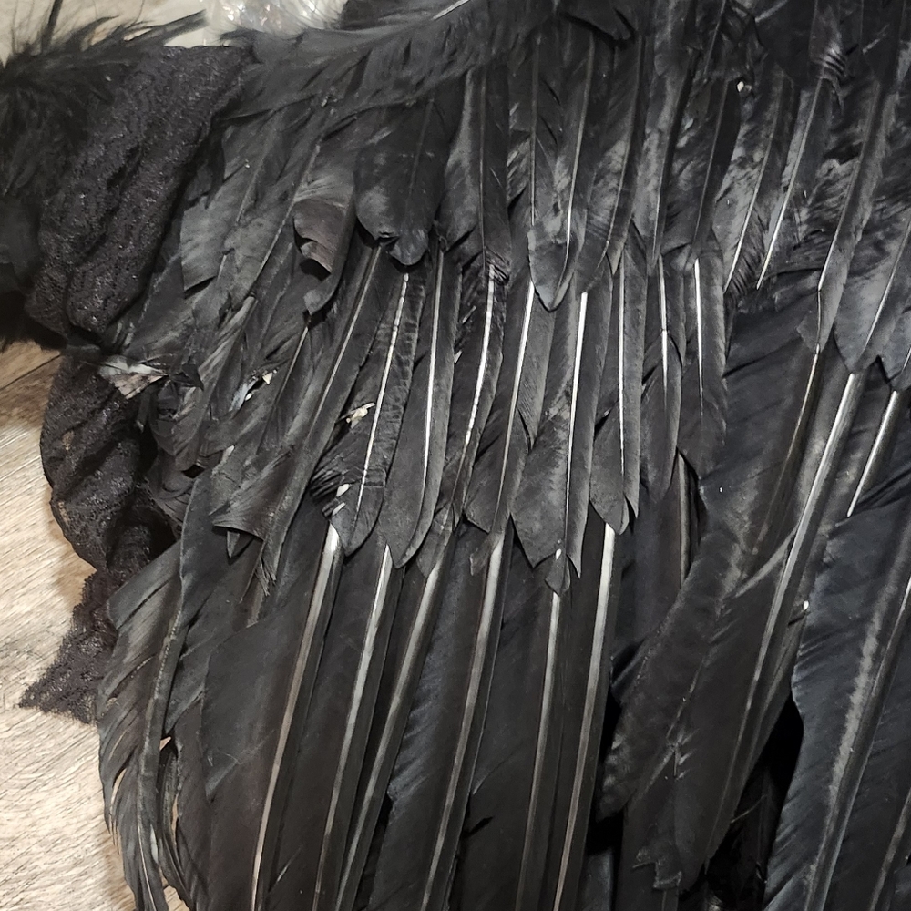 Black Angel Wings - image 2